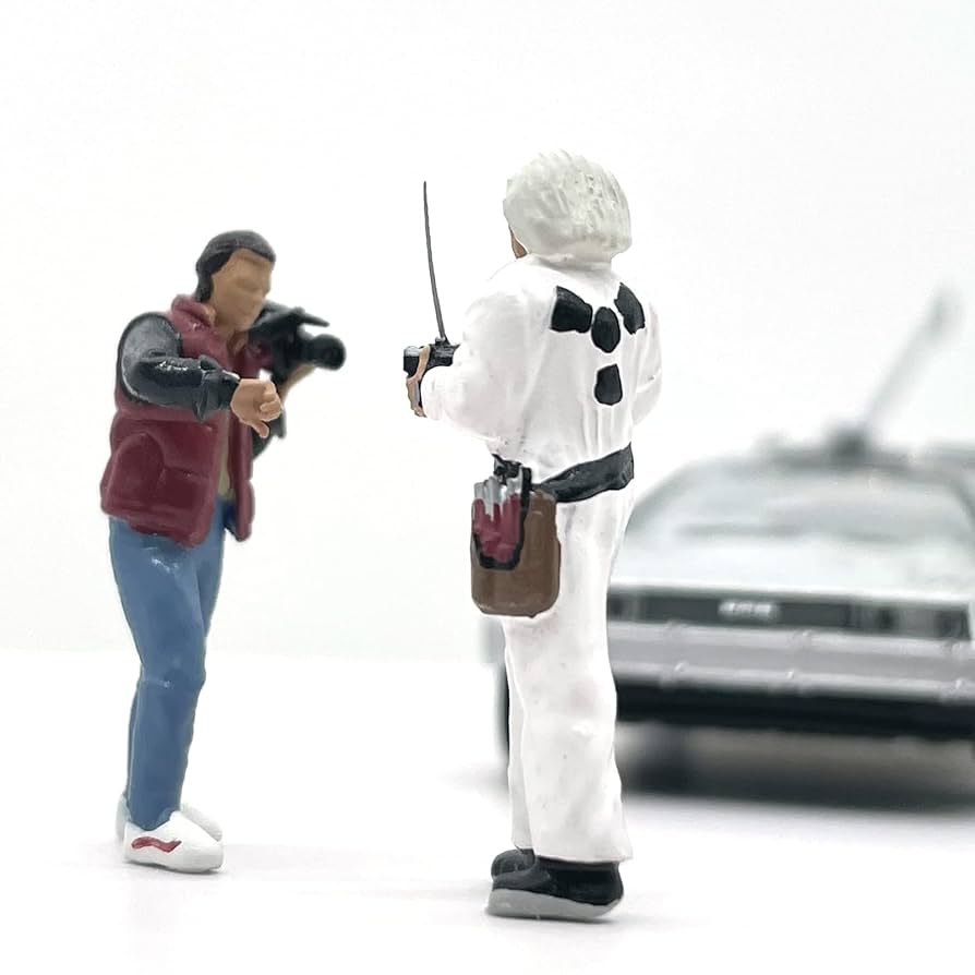 Amazon | クラシック 1/64 スケール モデル バック・トゥ・ザ